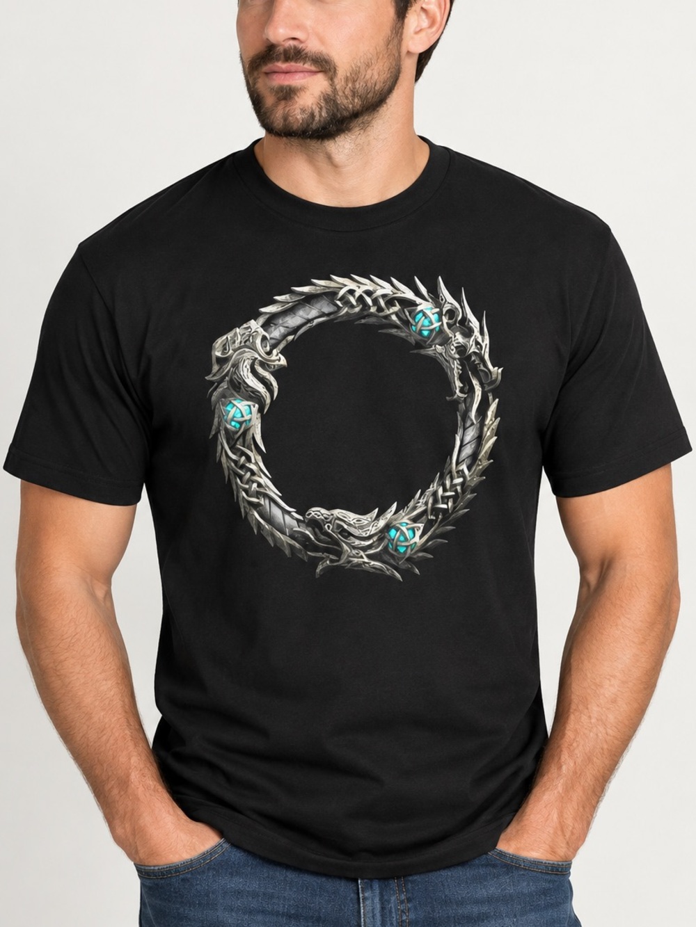 Bethesda Elder Scrolls Online High Isle Graphic T-Shirt Large NWT